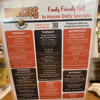Rookie's Craft Burger Bar - Sports Bars Near Me - Harrisburg, Pennsylvania