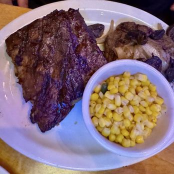 Texas Roadhouse - Ribs and steak with corn - Steakhouses Near Me - National City, California