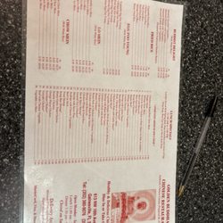 Golden Buddha - Menu; Aug 2026