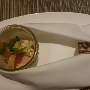 Canoe - Mason jar - chicken liver parfait - Canadian (New) Near Me - Toronto, Ontario