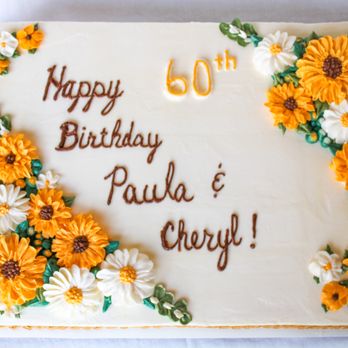 Sams Sweets - a birthday cake decorated with flowers - Custom Cakes Near Me - Sunbury, Ohio