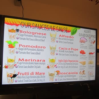 Dal Moro's - Dal Moro's pasta menu. - Fast Food Near Me - Venezia, VE