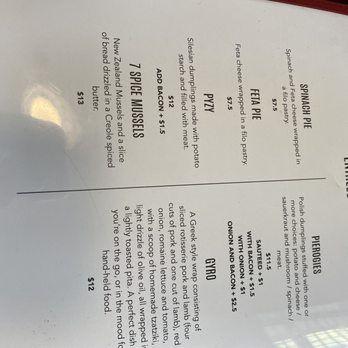 Gaufre's & Goods - Menu - Greek Near Me - St. Augustine, Florida