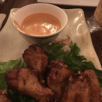 Le Thai - Thai wings with a spicy smokey sauce. Yum! - Thai Near Me - Las Vegas, Nevada Le Thai - Thai wings with a spicy smokey sauce. Yum! - Thai Near Me - Las Vegas, Nevada