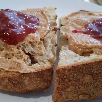 Zak The Baker - Cashew butter and jam toast - Kosher Near Me - Miami, Florida Zak The Baker - Cashew butter and jam toast - Kosher Near Me - Miami, Florida