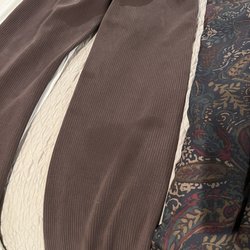 Silk Road Massage - Pants with lotion stains on them from the foot massage
