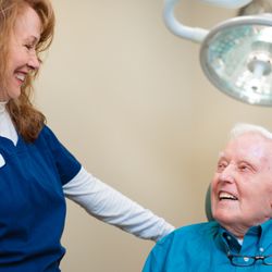 Dermcare Physicians & Surgeons - Chelmsford - Dr Hayes and her patient