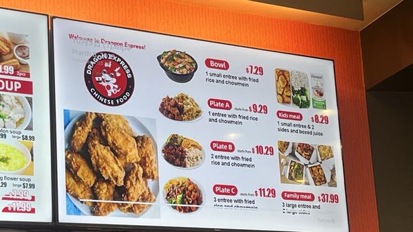Menu photo 7 Dragon Express Las Vegas, NV