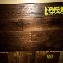 Knox Rail Salvage - 3/4" x 5" Solid Oak Brown  Bear hardwood