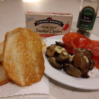 Walmart Supercenter - You can get a can of smoked oysters, french bread, organic ripe on the vine tomato, & a big bag of garlic. Got me a nice appetizer. - Department Stores Near Me - Irvine, California Walmart Supercenter - You can get a can of smoked oysters, french bread, organic ripe on the vine tomato, & a big bag of garlic. Got me a nice appetizer. - Department Stores Near Me - Irvine, California