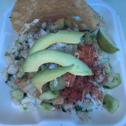 Chespiroz Food Truck - Ceviche tostada!!!