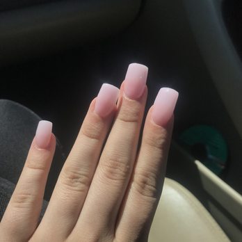 J&W Nail Spa - Not what I wanted and the index finger is really crooked. You can't see how bumpy and bulky these nails were in this picture - Nail Salons Near Me - Ridgewood, New York