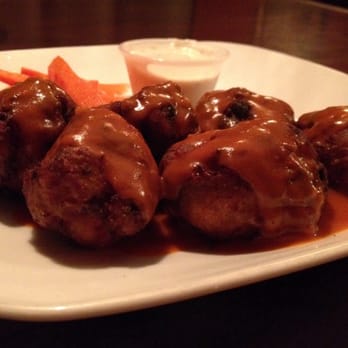 Pizza Heaven Bistro - Close-up of Veggieballs in buffalo sauce - Pizza Near Me - Phoenix, Arizona