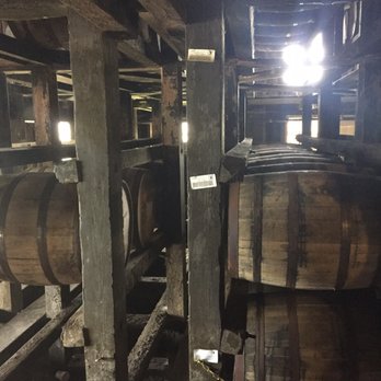 Wild Turkey - Barrels in rickhouse - Distilleries Near Me - Lawrenceburg, Kentucky