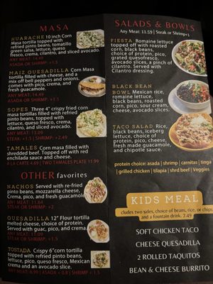 Menu photo 2 Sol Azteca Mexican Kitchen Mesa, AZ