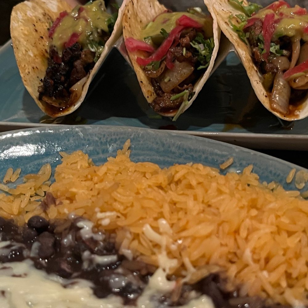Plaza Azteca - Rib-eye Tacos with rice and beans - Mexican Near Me - Pittsburgh, Pennsylvania Plaza Azteca - Rib-eye Tacos with rice and beans - Mexican Near Me - Pittsburgh, Pennsylvania