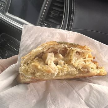 MandyCakes Bakery & Bistro - Loaded breakfast empanada - Bakeries Near Me - Albany, Oregon MandyCakes Bakery & Bistro - Loaded breakfast empanada - Bakeries Near Me - Albany, Oregon