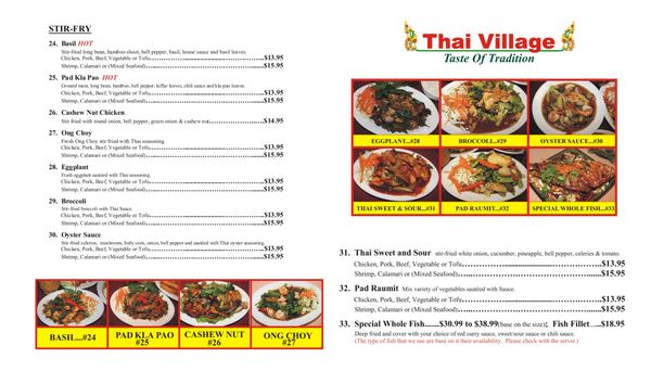 Menu photo 6 Thai Village Waipahu, HI Menu photo 6 Thai Village Waipahu, HI