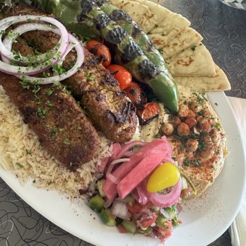 BeeWali’s Vegan AF - Kabob Plate - Vegan Near Me - Los Angeles, California