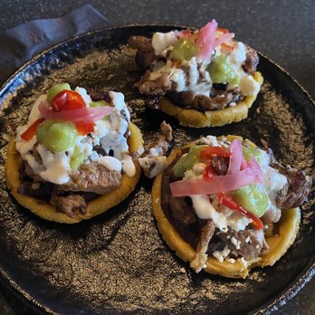 Taco Tumba - Sopes de arrachera - Tacos Near Me - Astoria, New York Taco Tumba - Sopes de arrachera - Tacos Near Me - Astoria, New York