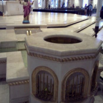 St Elizabeth Ann Seton - Baptismal font. - Churches Near Me - Keller, Texas St Elizabeth Ann Seton - Baptismal font. - Churches Near Me - Keller, Texas