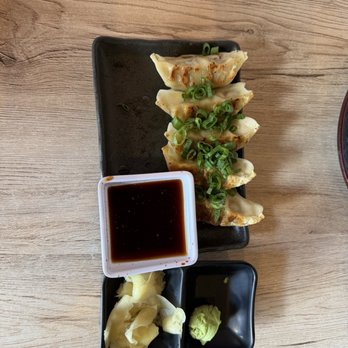 Karma Sushi Bar Grill - Pork Gyoza - Sushi Bars Near Me - Flagstaff, Arizona Karma Sushi Bar Grill - Pork Gyoza - Sushi Bars Near Me - Flagstaff, Arizona