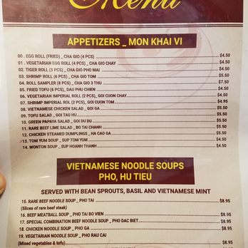 Pho Boston - Menu - Vietnamese Near Me - Florence, Massachusetts