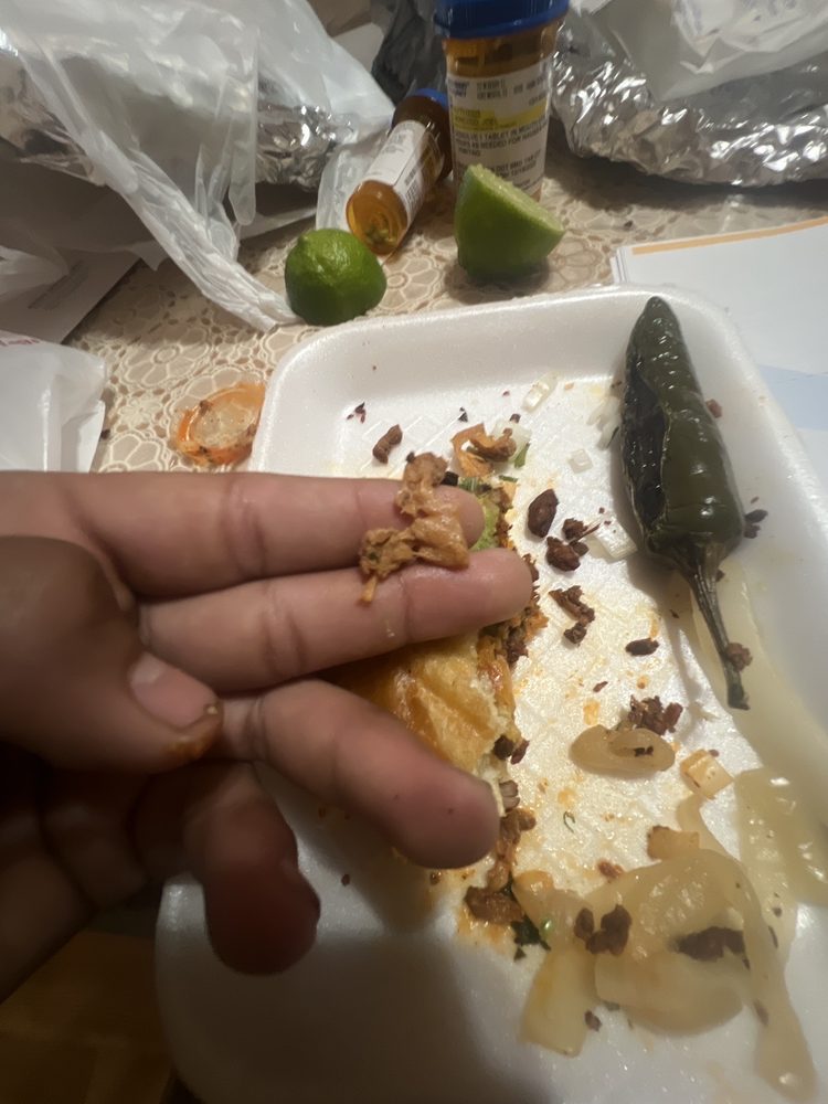 Food from Carniceria Los Pastores