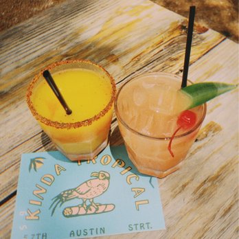 Kinda Tropical - Frozen mango margarita and the Draft Zombie - Breakfast & Brunch Near Me - Austin, Texas Kinda Tropical - Frozen mango margarita and the Draft Zombie - Breakfast & Brunch Near Me - Austin, Texas