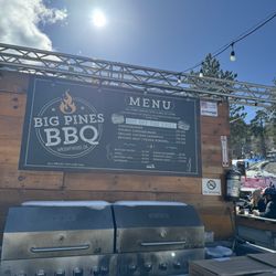 Big Pines BBQ - Menu