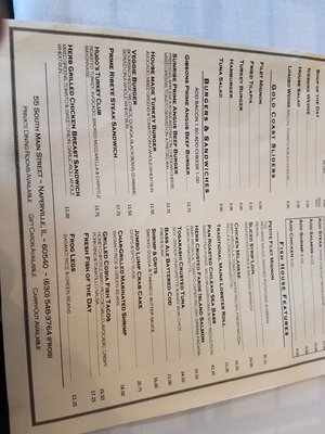Menu photo 6 Hugo's Frog Bar & Fish House Naperville, IL