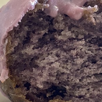 Wicked Donuts - The crumb of a blueberry bliss donut - Donuts Near Me - Las Vegas, Nevada Wicked Donuts - The crumb of a blueberry bliss donut - Donuts Near Me - Las Vegas, Nevada