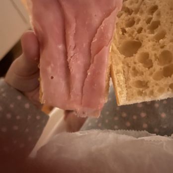 Le Petit Parisien - That hole makes me think it's boars head ham. - Sandwiches Near Me - New York, New York