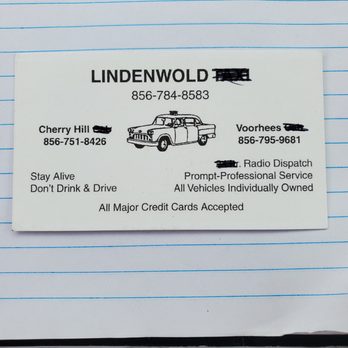 Lindenwold Taxi Taxis 5 Berlin Rd Lindenwold Nj Phone Number
