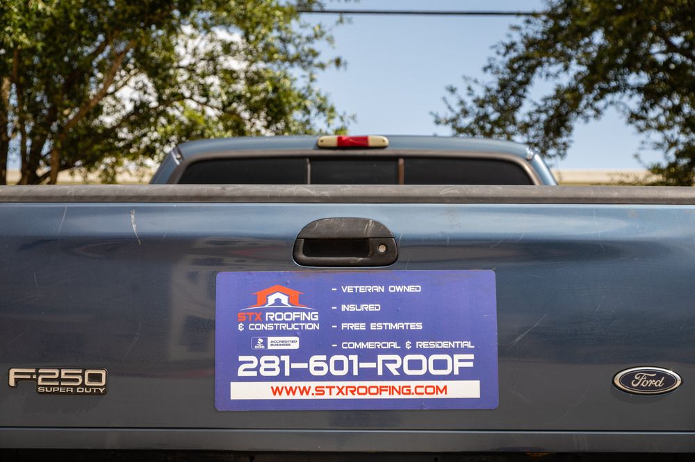 Slide of STX Roofing