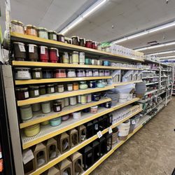 Dollar Tree - Dollar Tree (Sacramento, CA |Valley Hi Village): Aisle of Candles