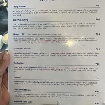 Sombra Coffee Lounge - Menu - Coffee & Tea Near Me - Camarillo, California Sombra Coffee Lounge - Menu - Coffee & Tea Near Me - Camarillo, California