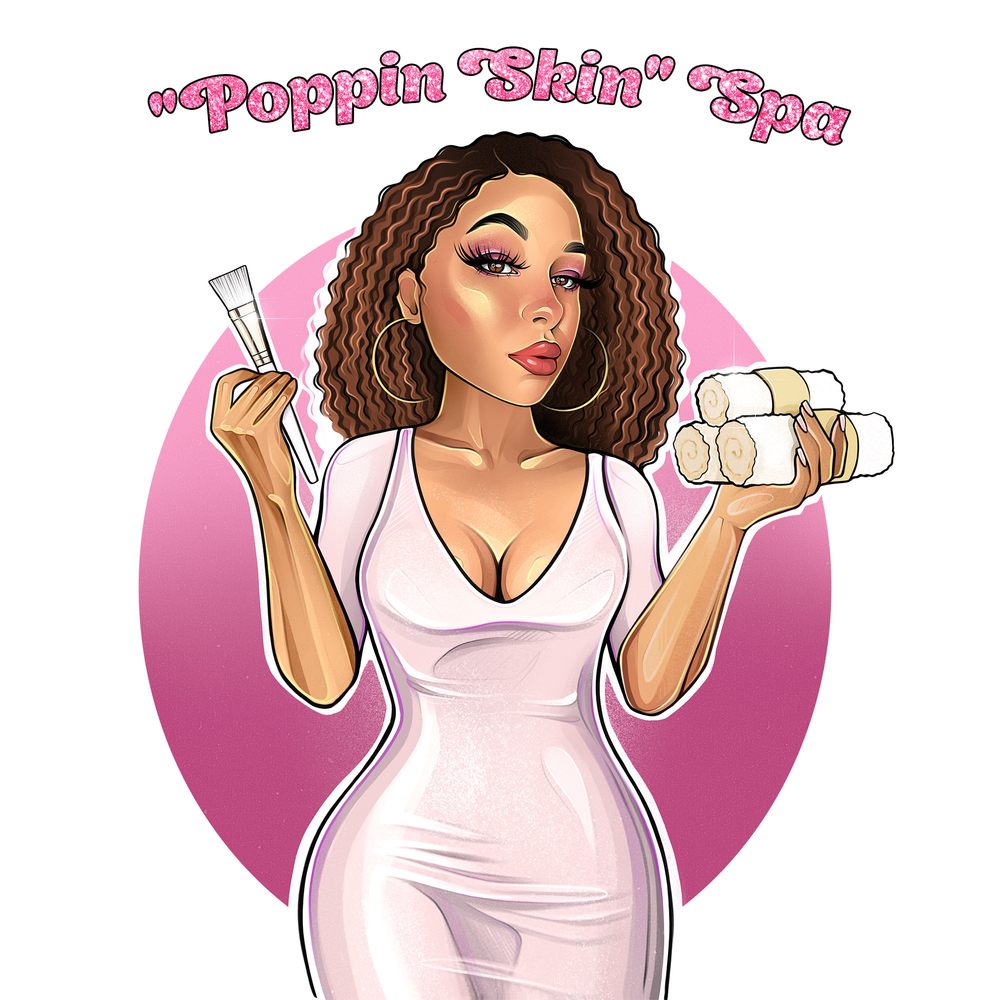 Poppin’ Skin Spa Logo
