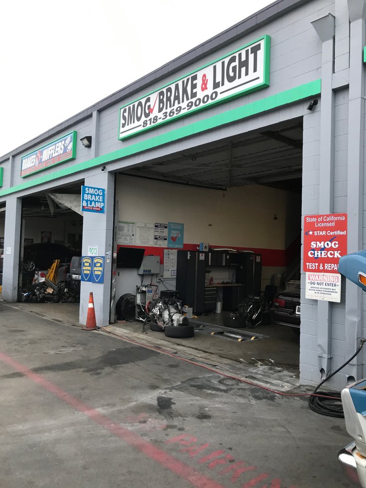 SMOG BRAKE & LAMP 9013 Sunland Blvd, Los Angeles, California Smog