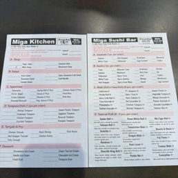 Menu March 2025