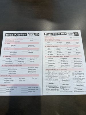 Menu photo 1 Miga Sushi Wayne, NJ