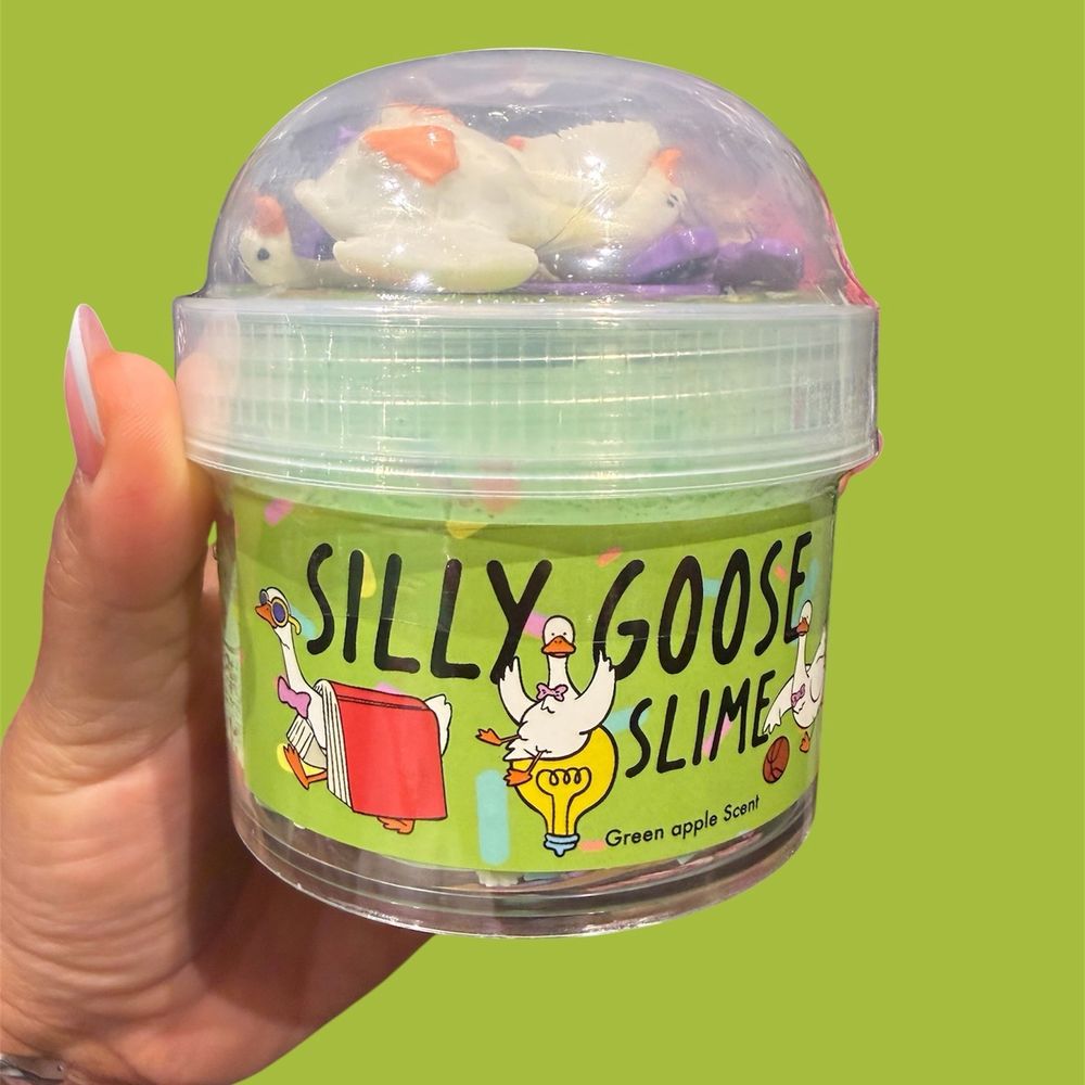 BoxLunch - green apple-scented "Silly Goose Slime - Men's Clothing Near Me - Cerritos, California BoxLunch - green apple-scented "Silly Goose Slime - Men's Clothing Near Me - Cerritos, California