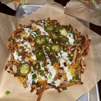 Roxy's Pub - a tray of loaded fries - Irish Near Me - West Palm Beach, Florida
