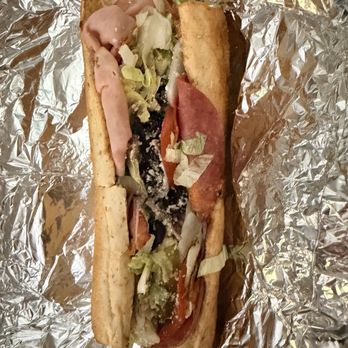 Cheba Hut "Toasted" Subs - 5-0 to go. Added black olives and Dijon mustard.  So good! - Sandwiches Near Me - Oklahoma City, Oklahoma