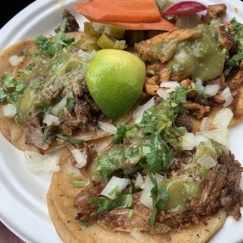 Tati's Mexican Food - Carnitas and grilled chicken tacos! - Food Trucks Near Me - Oakland, California