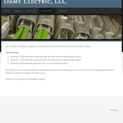 Dame Electric - Generac Generator Inventory