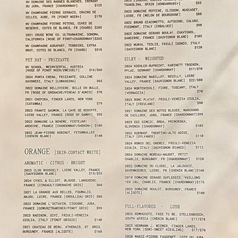 Vern's - Wine menu - New American Near Me - Charleston, South Carolina Vern's - Wine menu - New American Near Me - Charleston, South Carolina