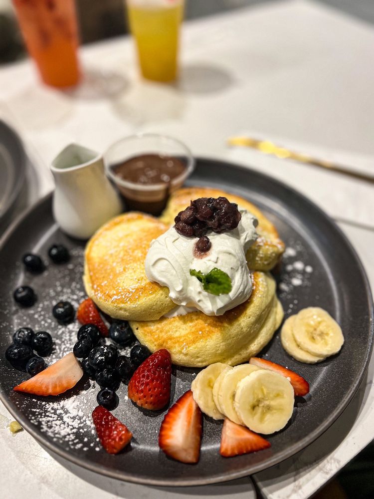 Food from Hanabusa Cafe