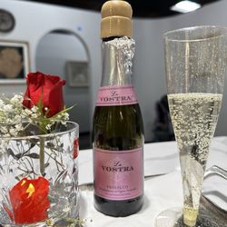 Relax Body Works - Enjoying the champagne when you have a foot reflexology.