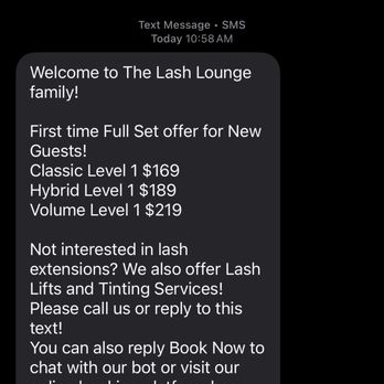 The Lash Lounge - Unwanted spam! - Threading Services Near Me - Walnut Creek, California